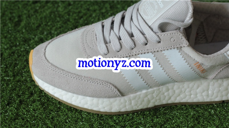 Real Boost Adidas Iniki Runner Grey White